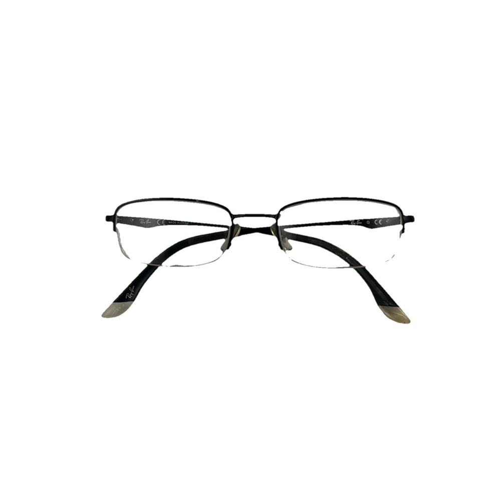 RAY-BAN SPORTS WRAP HALF RIM RB6335 METAL EYEGLASSES FRAMES 56-17-145‎ 113994